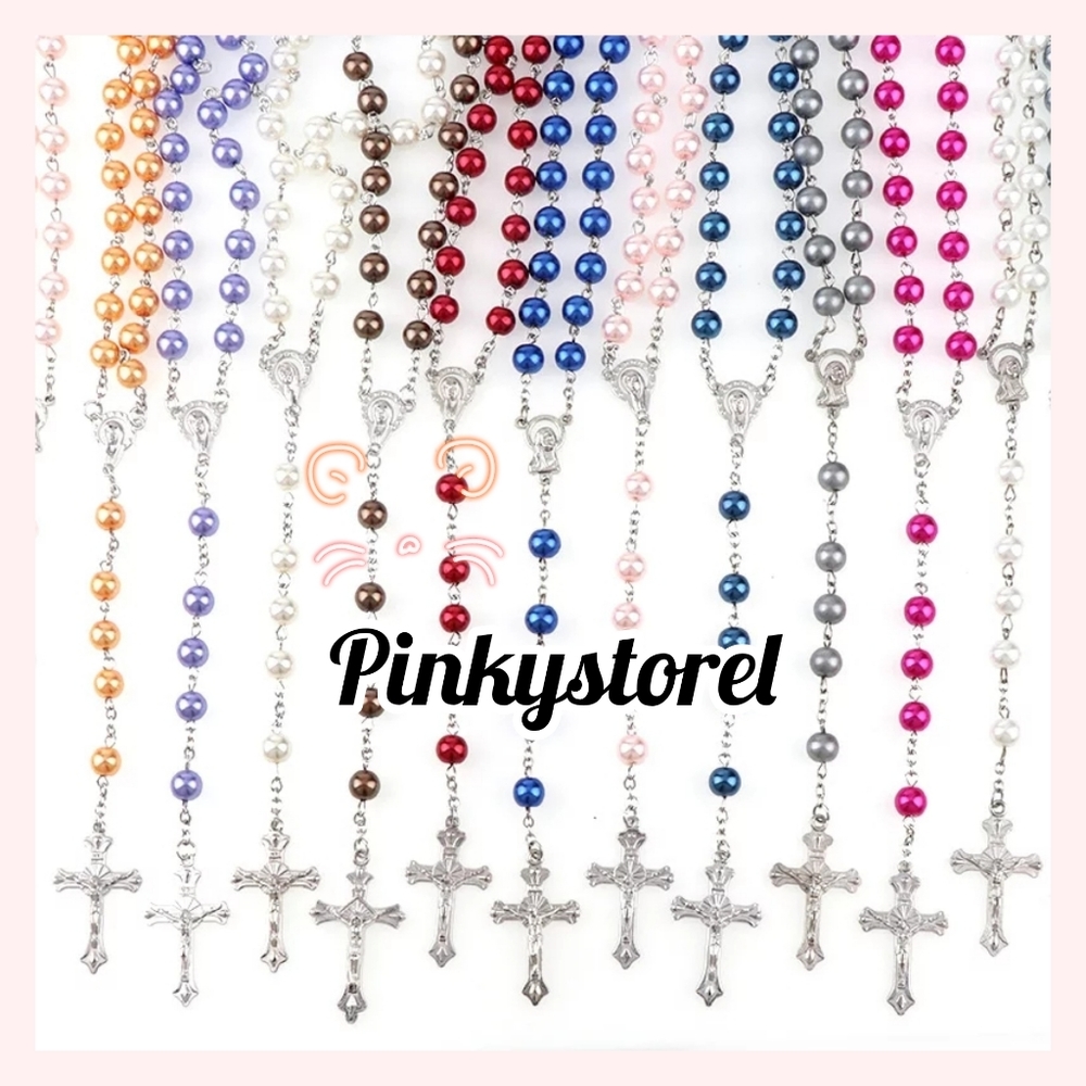 📿Long Pearls Rosaries 📿